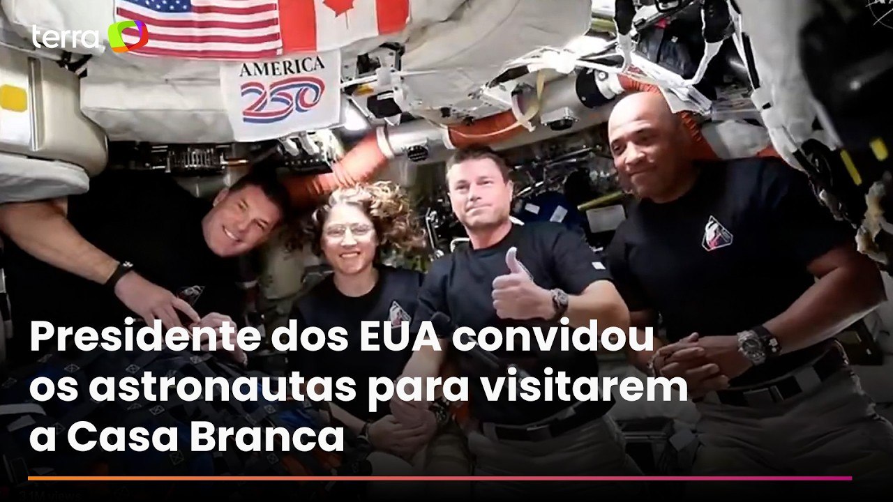 Trump parabeniza astronautas da Artemis II após...