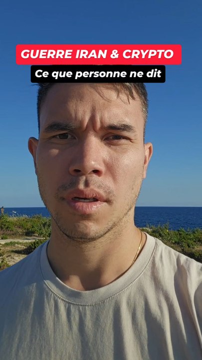 La guerre Iran-USA fait plonger les marchés crypto. 📉#crypto #geopolitique #iran #bitcoin #airdrop #cryptomonnaie