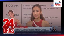 Sanya Lopez, grateful sa magkakasunod niyang projects; health and wellness, priority niya ngayon | 24 Oras