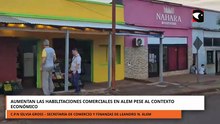 Aumentan las habilitaciones comerciales en Alem pese al contexto económico