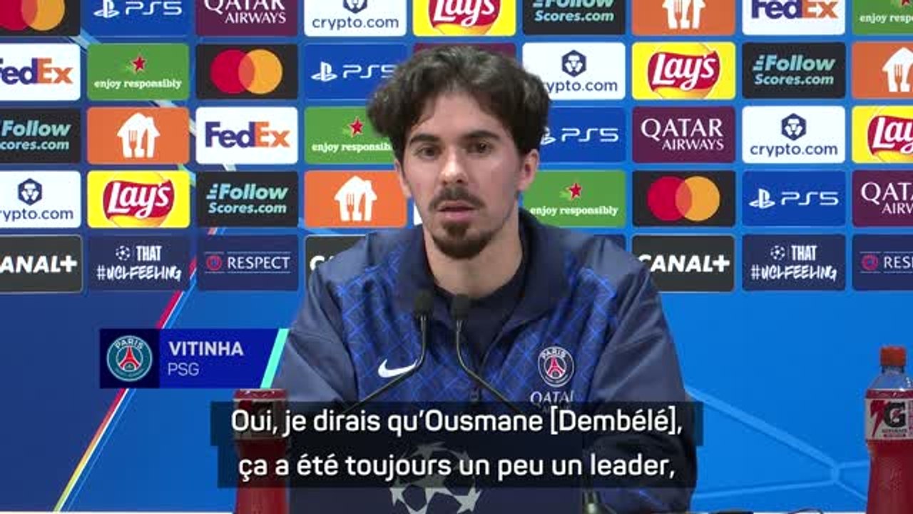 PSG - Vitinha revient sur la sortie médiatique du “leader” Dembélé après la défaite à Rennes