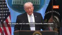 Trump: Kim Jong-un mi considera un amico, Biden lo chiamava 'mentalmente ritardato'