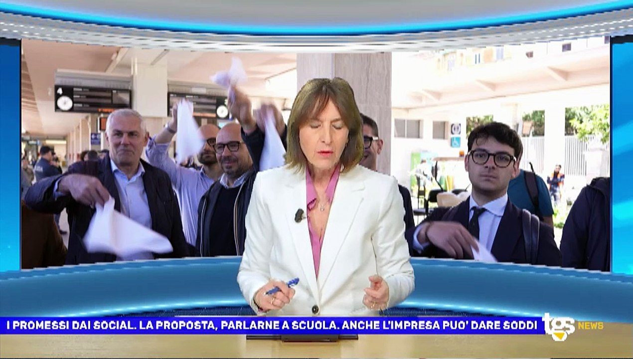 Il notiziario di Tgs, edizione del 7 aprile – ore 13.50