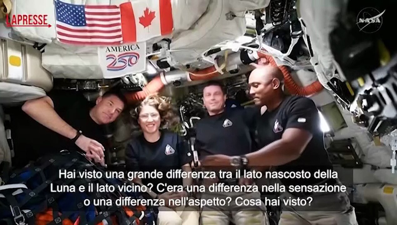 Artemis II, Hansen: "Lato oscuro Luna ? molto diverso da quello pi? vicino a noi"