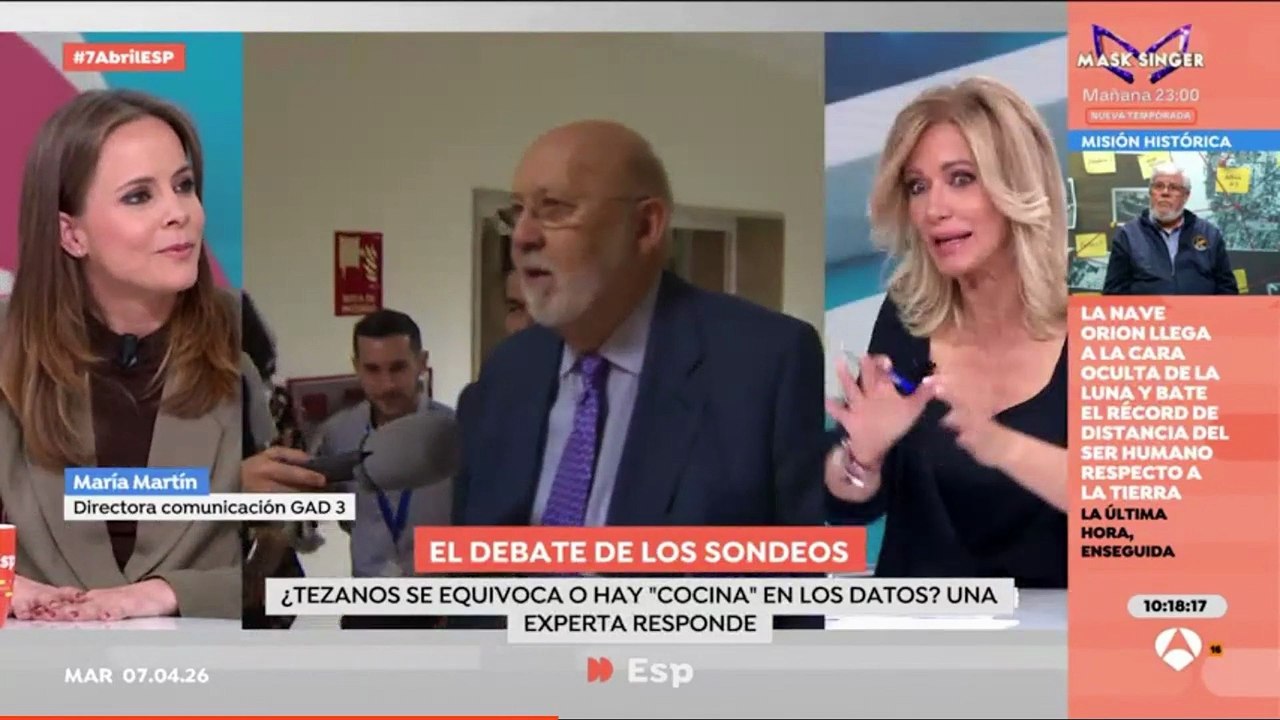 Una experta de GAD3 hunde el chiringuito de Tezanos antes de que ‘edulcore’ el batacazo de Montero