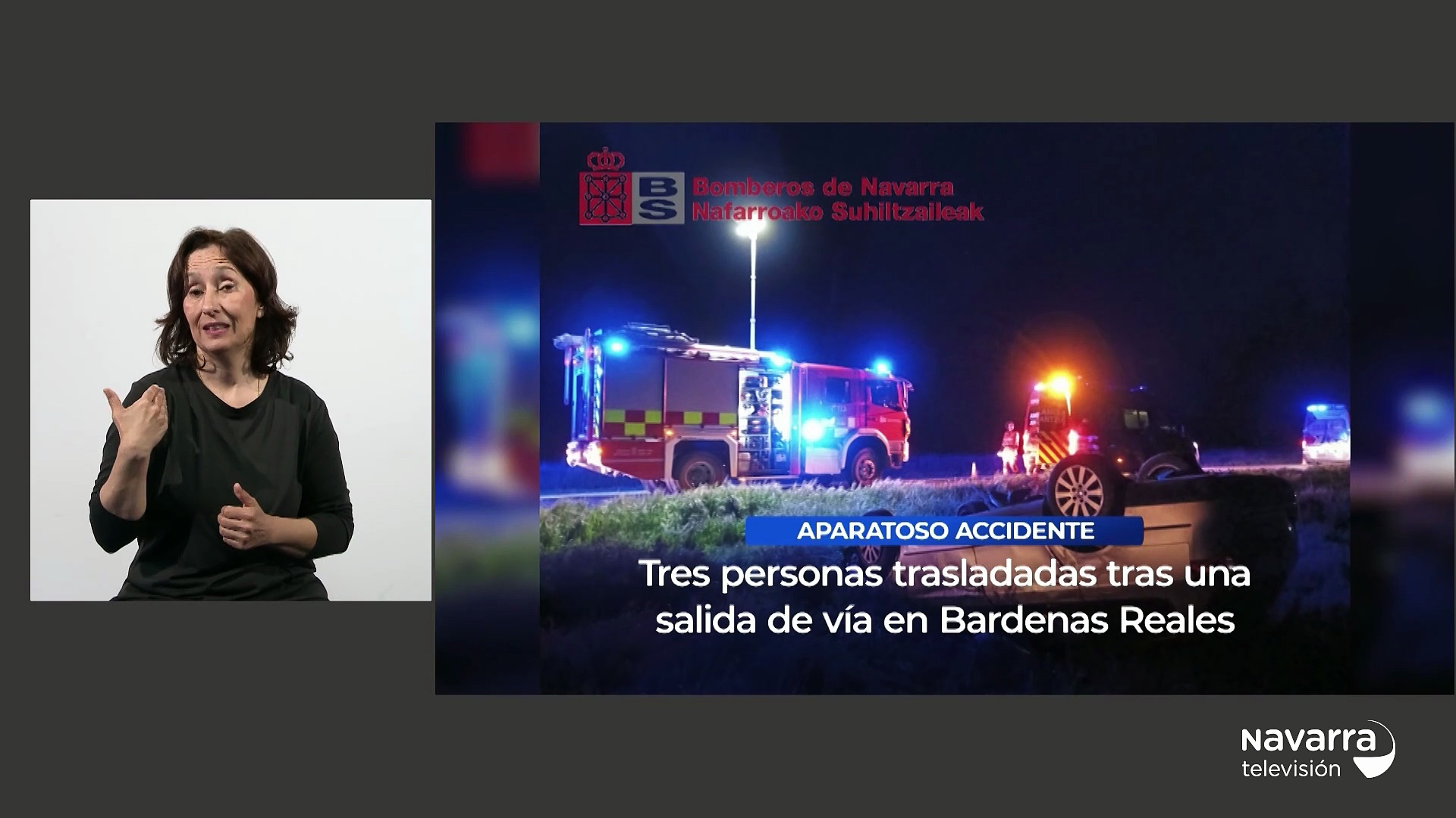 Noticias de Navarra 14.30h 07/04/2026 Lengua de Signos