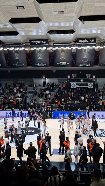 Maç Sonu Üçlüsü - Beşiktaş Gain 92-86 Karşıyaka - Türkiye Sigorta Basketbol Süper Ligi 25. Hafta