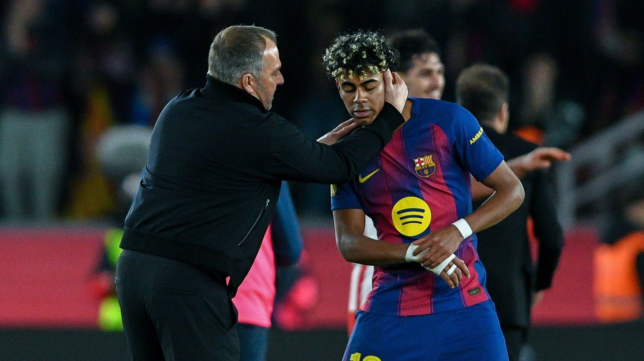 Flick über wütenden Lamine Yamal: 'Er ist erst 18 Jahre alt'