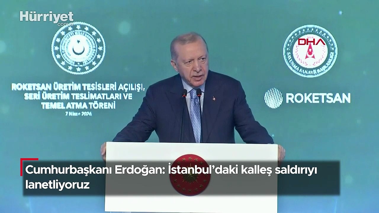 Cumhurbaşkanı Erdoğan: İstanbul’daki kalleş saldırıyı lanetliyoruz