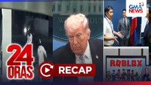 24 Oras: (Part 1) Hinoldap na gasolinahan; Deadline ni Trump sa Iran; Roblox, iba-ban?; atbp