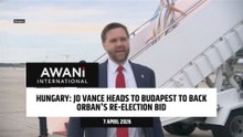 U.S. VP JD Vance heads to Hungary to back Orban's re-election bid