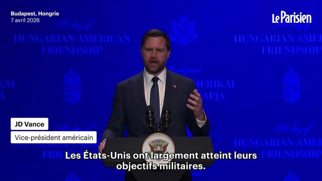 Iran : Les États-Unis « ont largement atteint leurs objectifs militaires », assure JD Vance