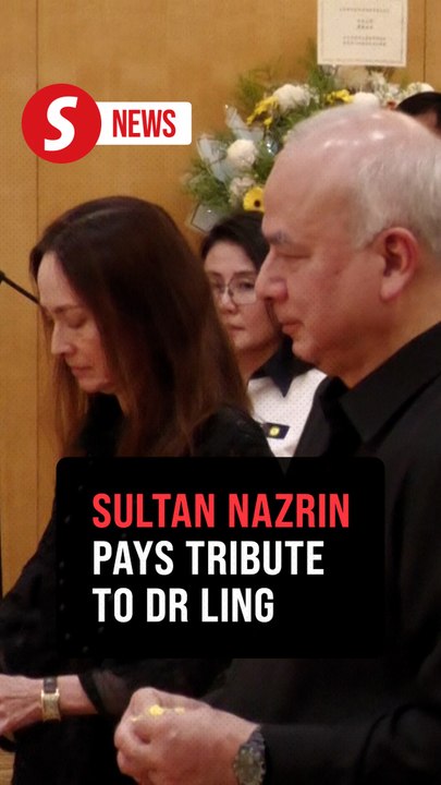 Perak Ruler pays last respects to late Dr Ling