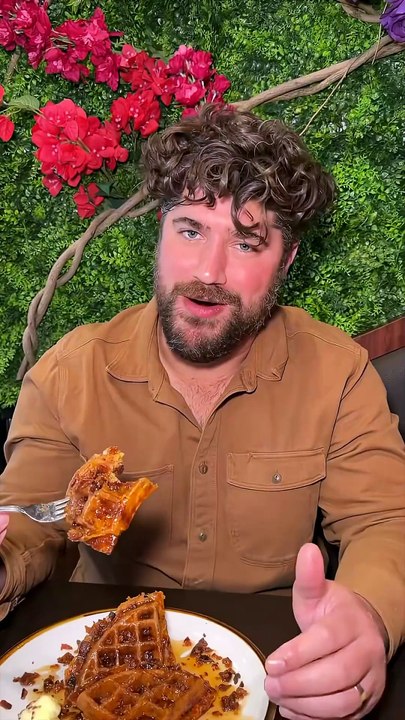 DEVOUR EVERYTHING at Twisted Fork Brunch Co in Bellmore, NY on Long Island! 🥞🍳🥓🔥🤤 #DEVOURPOWER