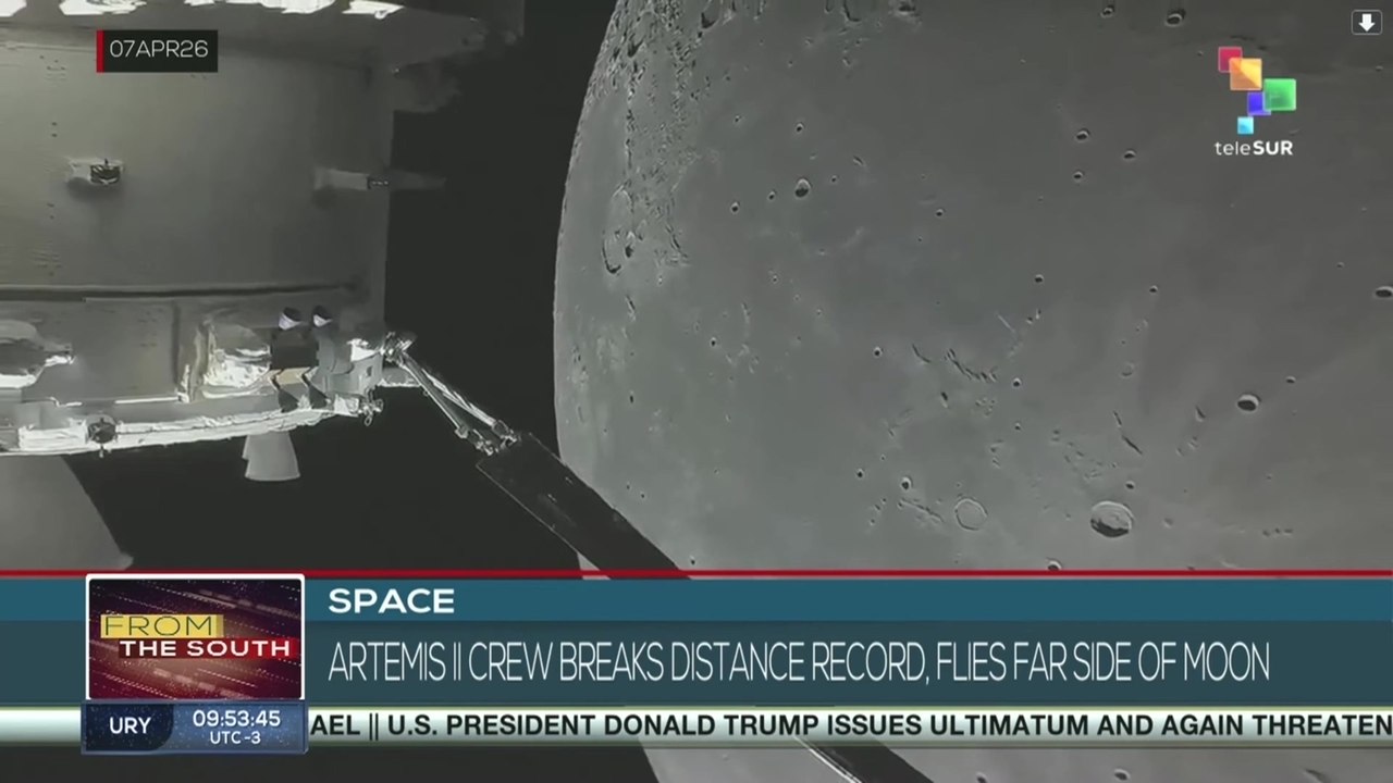 Space | Artemis II crew breaks distance record, flies far side of Moon