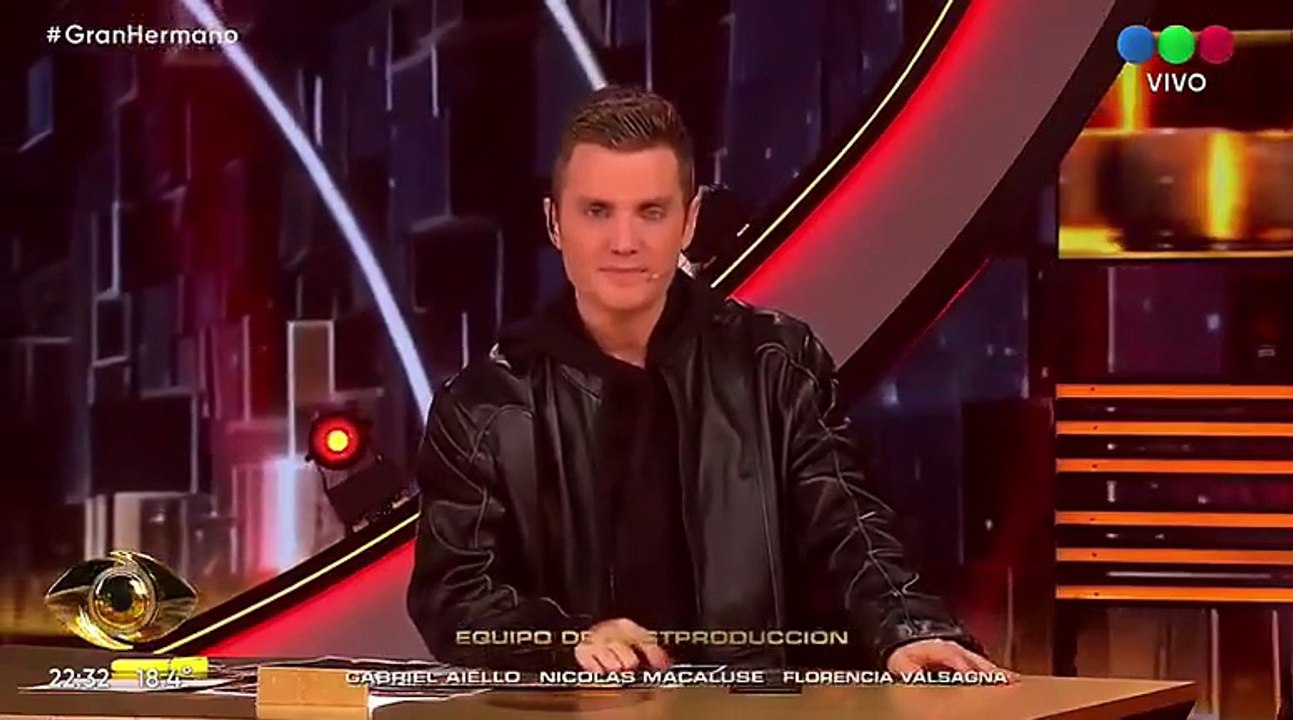 La caida de Andrea del Boca en Gran Hermano