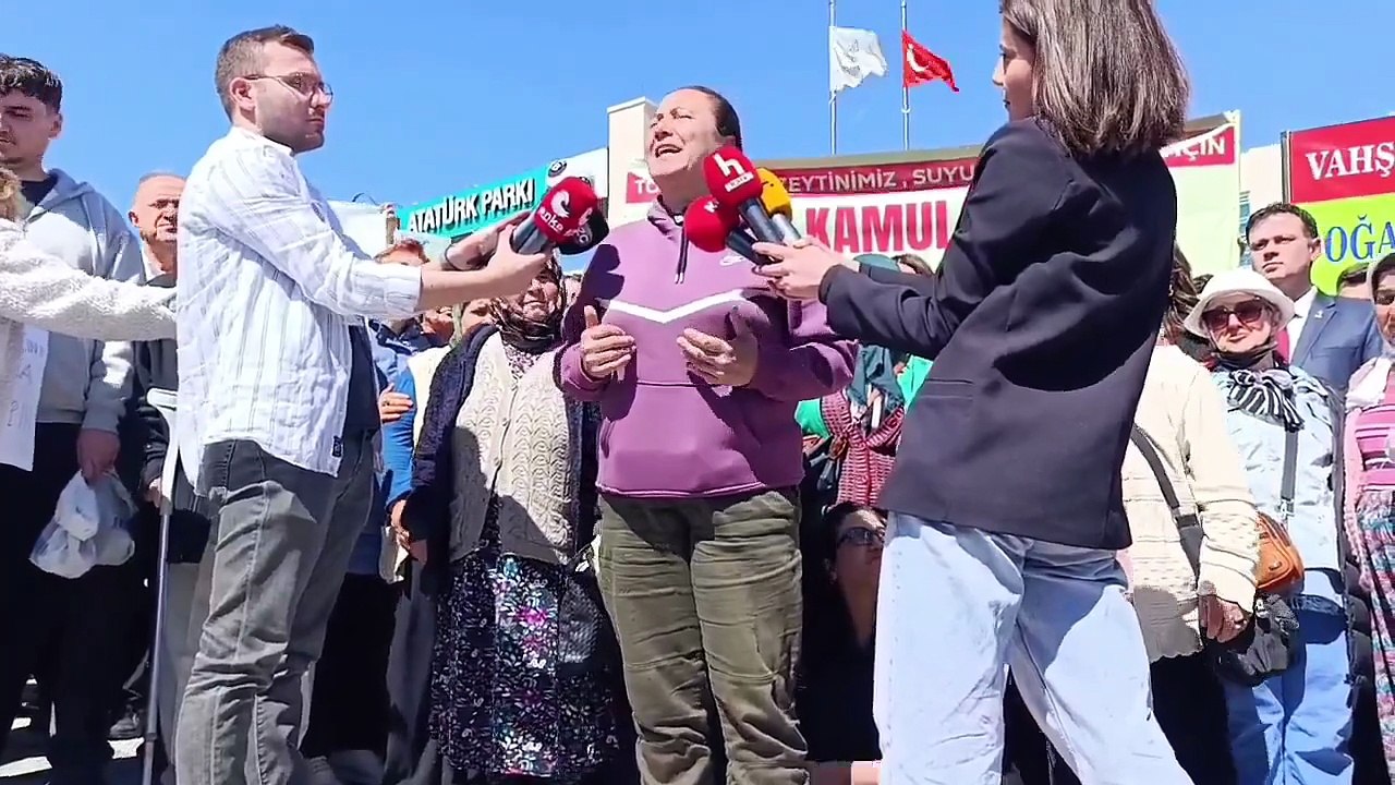 Akbelen direnişçileri Danıştay önünde: Köylünün sesini duyun demek için geldik