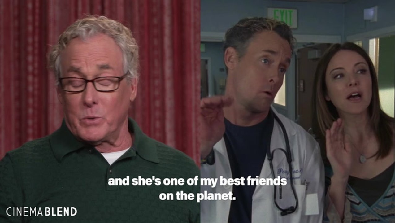 What Was It Like For John C. McGinley And Christa Miller To Reunite On 'Scrubs?' He Has Big Feelings