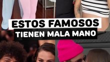 Famosos que tienen mala mano