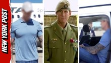 Moment Australia's most decorated soldier arrested at Sydney Airport for war crimes