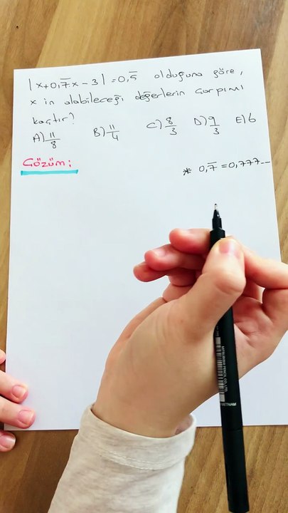 Matematik Mutlak Değer