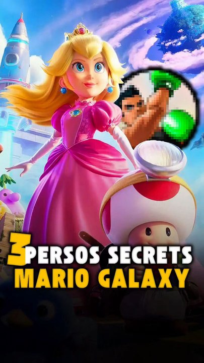 3 PERSONNAGES SECRETS dans SUPER MARIO GALAXY ! 👀