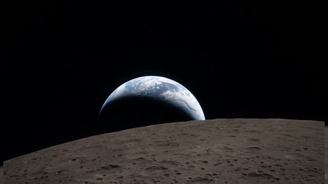 Inédito: Artemis II toma la primera foto de la Tierra desde la cara oculta de la Luna