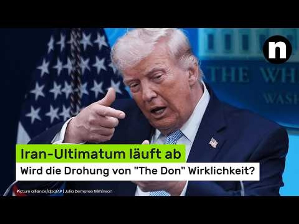 Trump verliert die Geduld: Iran-Ultimatum läuft ab - wird die Drohung von 'The Don' Wirklichkeit?