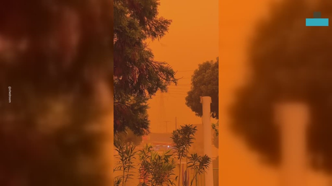 Sand Storm in Crete