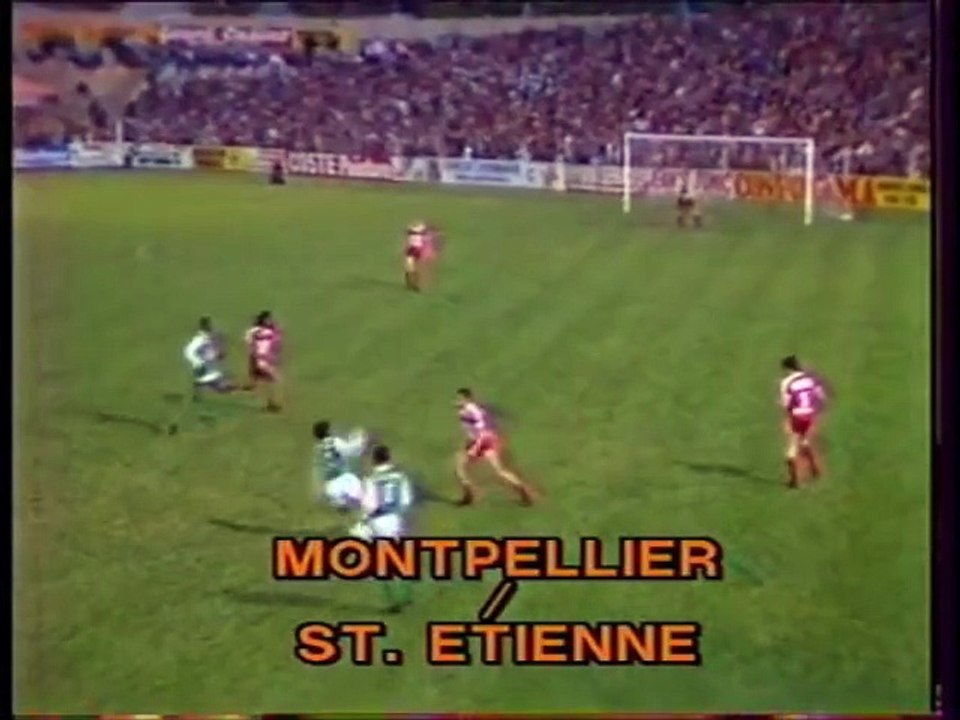 MONTPELLIER - SAINT ETIENNE - 1985 - SAISON 1984/1985 -