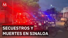 Registran cuatro homicidios y cuatro secuestros en Sinaloa en un día