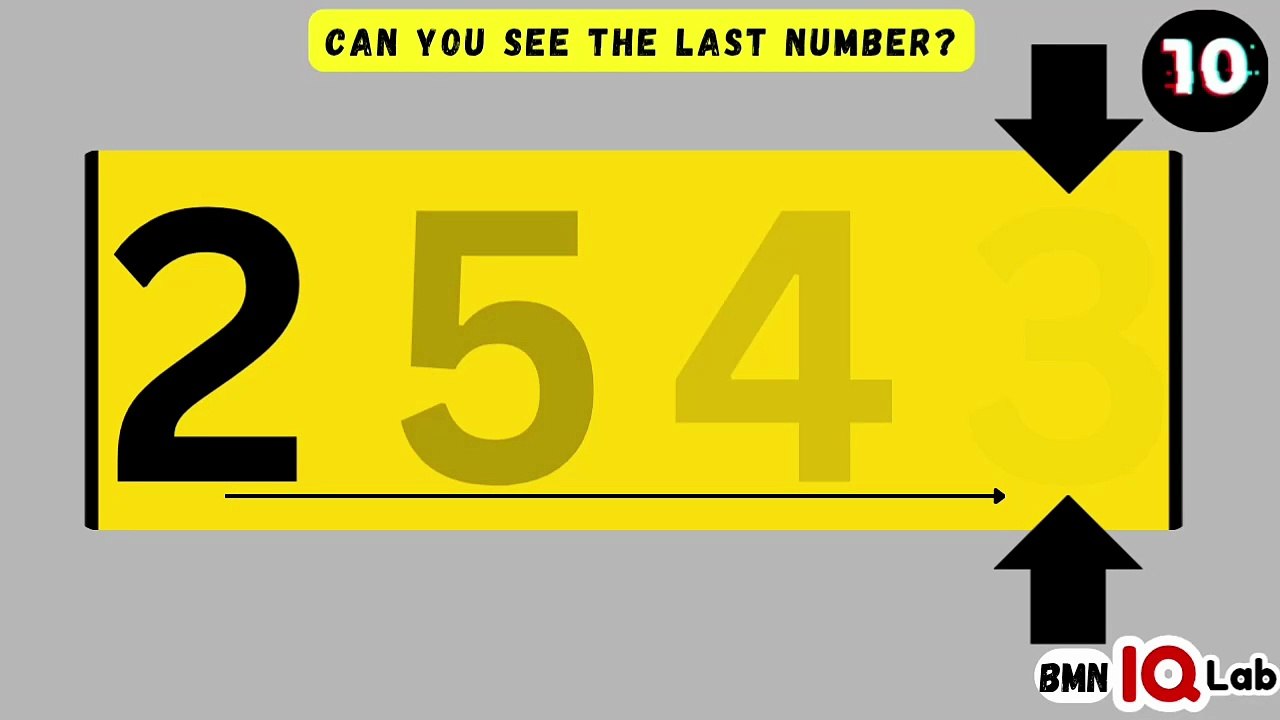 #DoNotEmbarrassYourself 😏😂 Can you See The Last Number? (Part 1)🔬