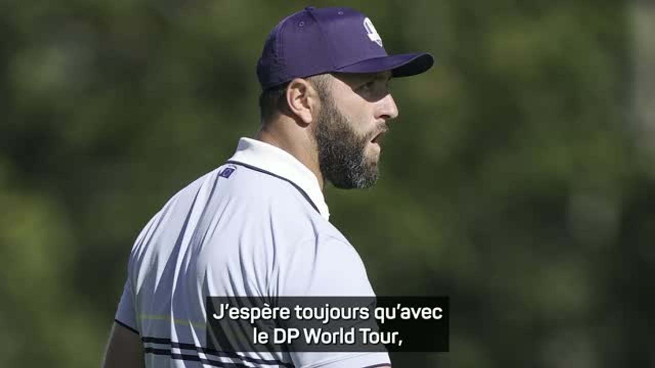 Ryder Cup - Rahm : "J'espère toujours trouver une issue avec le DP World Tour"