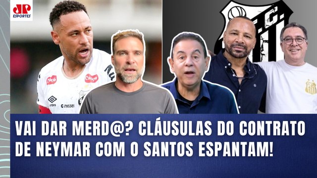 LOUCURA??? ISSO É ASSUSTADOR! FOI REVELADO que o NEYMAR... CONTRATO de DÍVIDA com SANTOS REPERCUTE