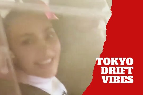 Lewis Hamilton y Kim Kardashian genera revuelo con un momento estilo Tokyo Drift