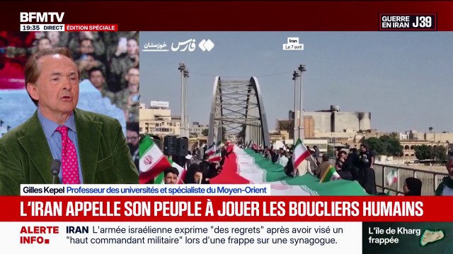 Ultimatum de Trump: Il va y avoir indéniablement un effort majeur des États-Unis pour essayer de donner un dernier coup de collier à l'Iran, observe Gilles Kepel, spécialiste du Moyen-Orient