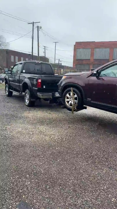 My wife thinks she bout to out tow me 😂 #repo #team #towtruck #tow #goat 🐐