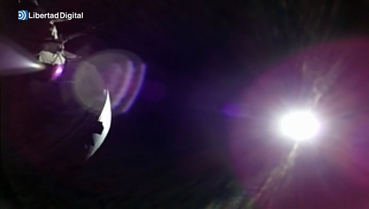 El eclipse total del Sol visto desde la nave Orion