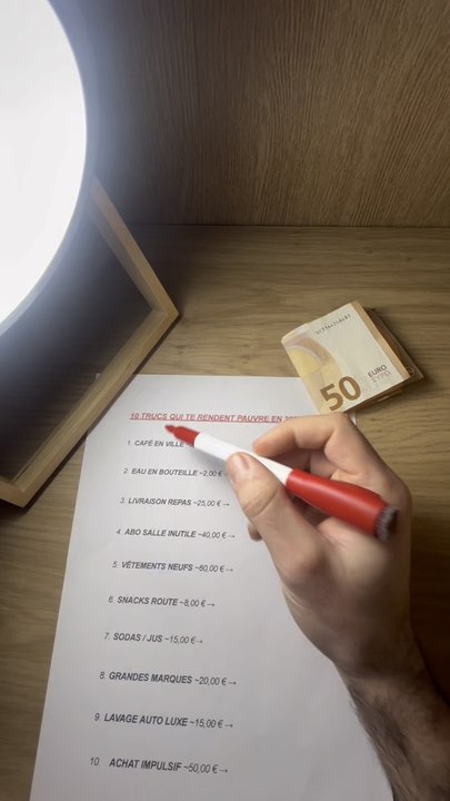Les 10 trucs qui te rentent pauvres en 2026