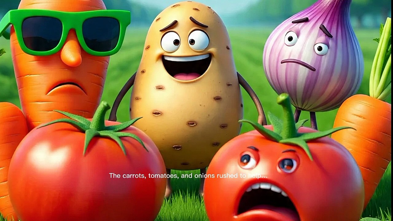 The Potato Who Lied… And Paid the Price 😨🥔🐺