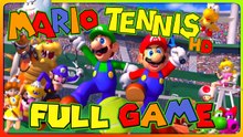 Mario Tennis 64 HD FULL GAME Longplay (Nintendo 64)
