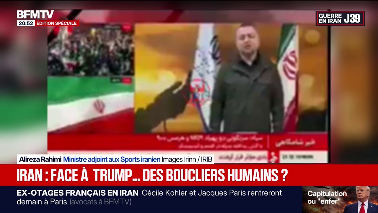 Guerre au Moyen-Orient: l'Iran prêt à utiliser son peuple comme bouclier humain