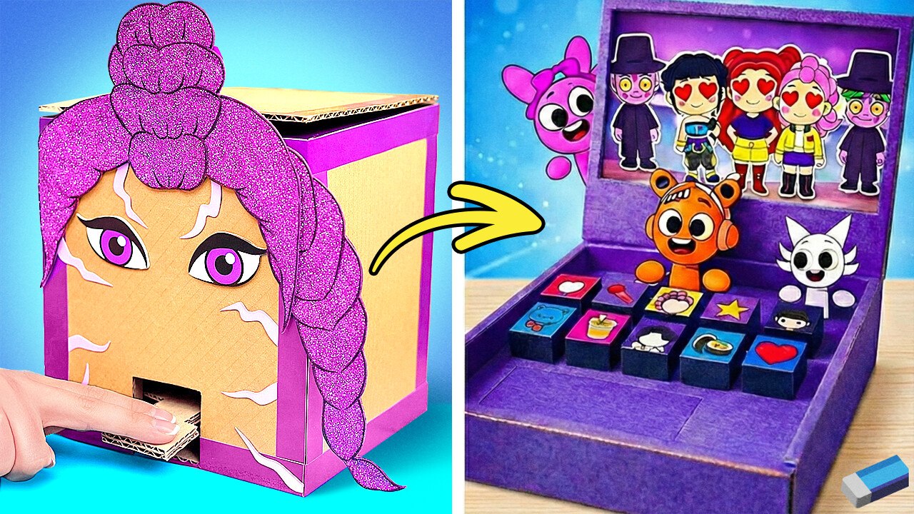 We Turned Plain Cardboard Into K-Pop Stage Energy?! 😳🔥