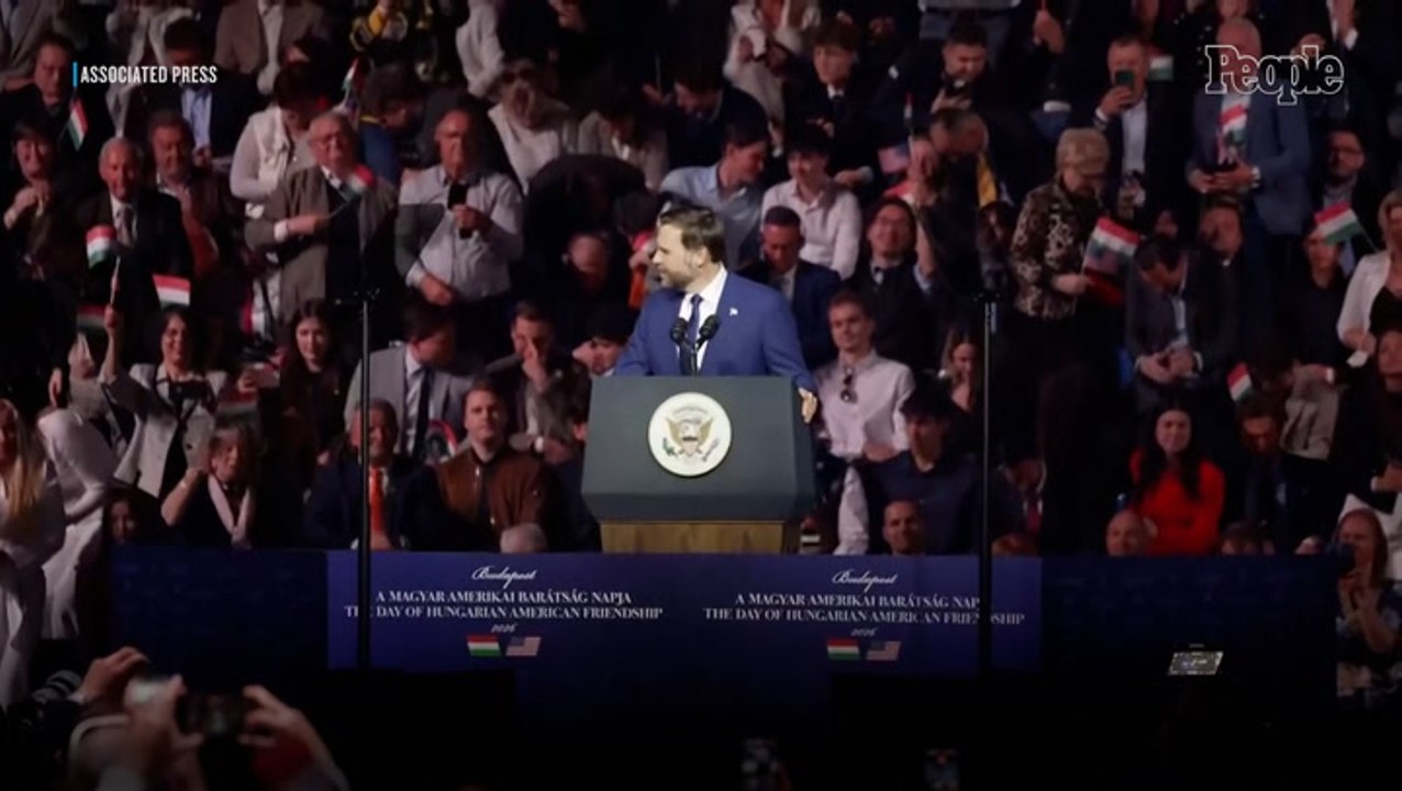 JD Vance Sent to Voicemail as He Calls Donald Trump on Speakerphone from Hungary Rally