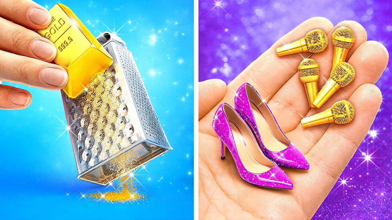 🌟 DIY MINIATURE K-pop WORLD 🌈 Cute Tiny Crafts With Study Vibe 💖