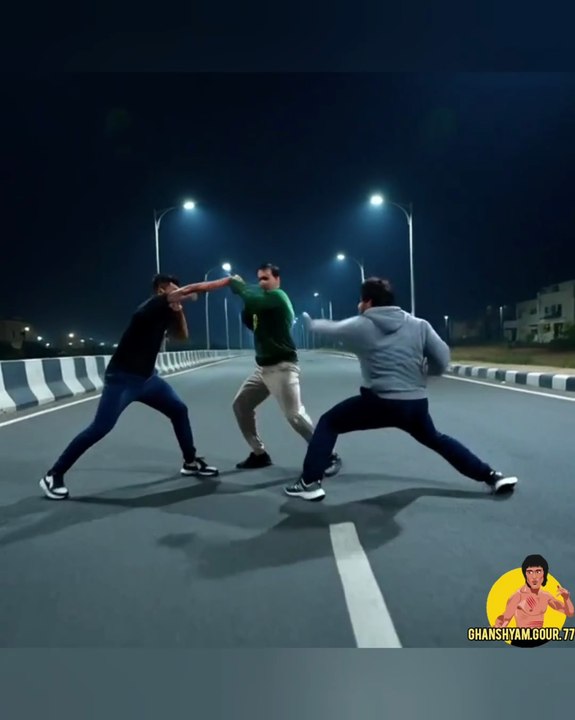 Alone vs 4 Street Fight 🔥 Ultimate Showdown