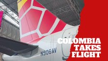 Colombia unveils official team plane for 2026 World Cup
