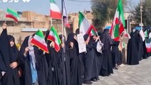 Iranianos fazem corrente humana em volta de usina termelétrica