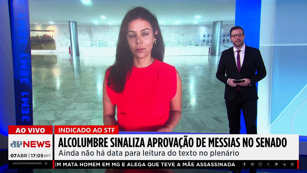 Aceno ao governo? Davi Alcolumbre sinaliza aprovação de Jorge Messias no Senado para o STF