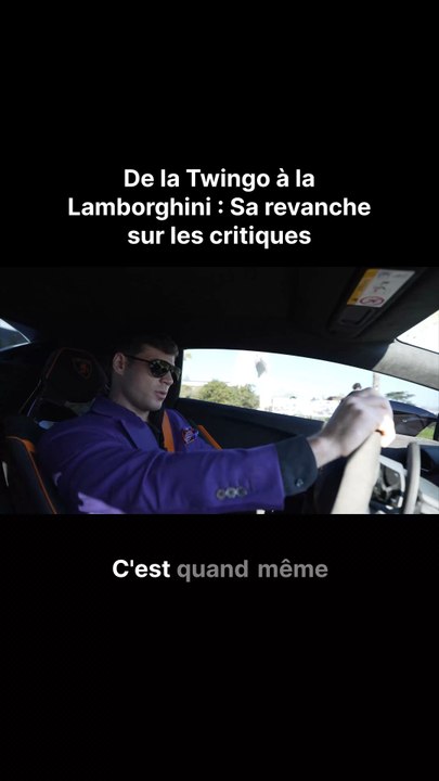 La preuve qu’une mentalité de gagnant peut tout changer. Passer de la Twingo à une deuxième Lamborghini, ce n'est pas de la chance, c'est la conviction profonde de réussir quand personne n'y croyait.